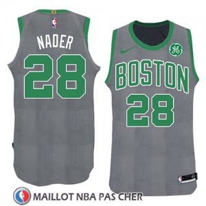 Maillot Noel 2018 Boston Celtics Abdel Nader No 28 Vert