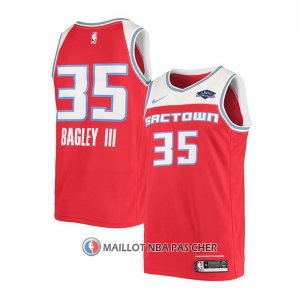 Maillot Sacramento Kings Marvin Bagley III Ville 2019-20 Rouge