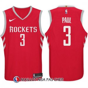 Maillot Houston Rockets Chris Paul 3 2017-18 Rouge