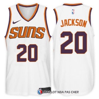 Maillot Authentique Phoenix Suns Jackson 20 Blanc
