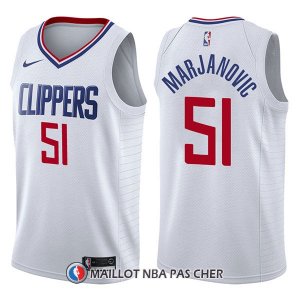 Maillot Los Angeles Clippers Boban Marjanovic Association 51 2017-18 Blanc