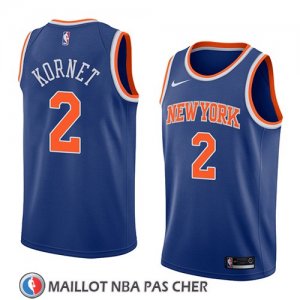 Maillot New York Knicks Luke Kornet No 2 Icon 2018 Bleu