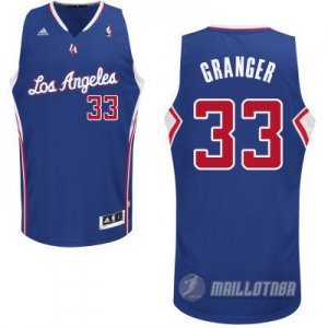 Maillot Bleue Granger Los Angeles Clippers #33 Revolution 30