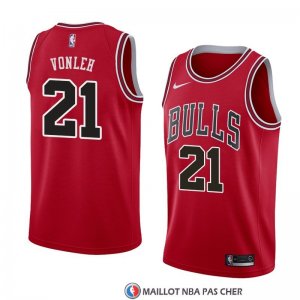 Maillot Chicago Bulls Noah Vonleh Icon 2018 Rouge