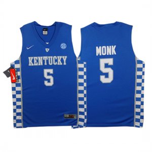 Maillot Kentucky Wildcats Monk 0 Bleu
