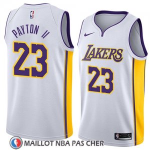 Maillot Los Angeles Lakers Gary Payton Ii No 23 Association 2018 Blanc