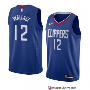 Maillot Los Angeles Clippers Tyrone Wallace Icon 2018 Bleu