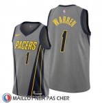 Maillot Indiana Pacers T.j. Warren Ville Gris