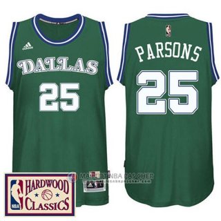 Maillot Dallas Mavericks Parsons #25 Vert