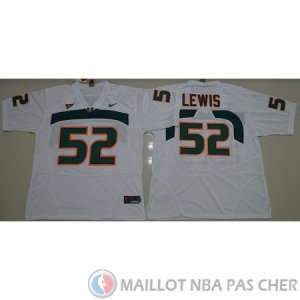 Maillot NCAA Ray Lewis Blanc