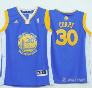 Maillot Enfant Curry Golden State Warriors Bleue