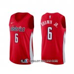 Maillot Washington Wizards Troy Brown Jr. Earned Rouge