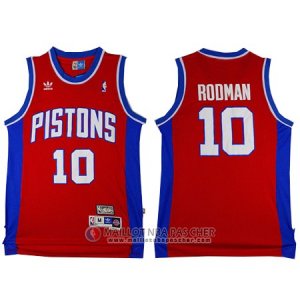 Maillot NBA Rooman Detroit Pistons Rouge