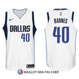 Maillot Dallas Mavericks Harrison Barnes 40 2017-18 Blanc