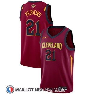 Maillot Cleveland Cavaliers Kendrick Perkins Finals Bound 21 Icon 2017-18 Rouge
