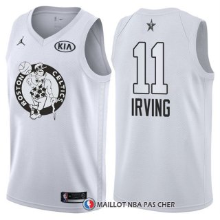 Maillot All Star 2018 Boston Celtics Kyrie Irving 11 Blanc