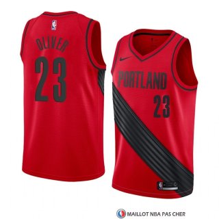 Maillot Portland Trail Blazers Cameron Oliver Statement 2018 Rouge