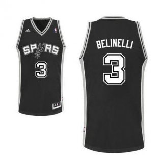 Maillot Noir Belinelli San Antonio Spurs Revolution 30