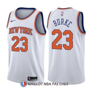 Maillot New York Knicks Trey Burke Association 23 2017-18 Blanc