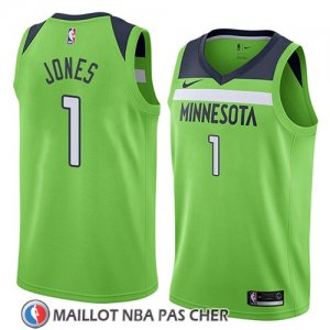 Maillot Minnesota Timberwolves Tyus Jones No 1 Statement 2018 Vert