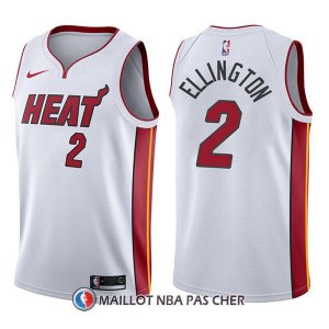 Maillot Miami Heat Wayne Ellington Association 2 2017-18 Blanc