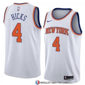 Maillot New York Knicks Isaiah Hicks Statement 2018 Blanc
