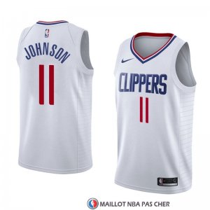 Maillot Los Angeles Clippers Brice Johnson Association 2018 Blanc