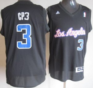 Maillot CP3 Los Angeles Clippers #3 Noir