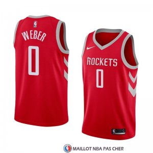 Maillot Houston Rockets Briante Weber Icon 2018 Rouge