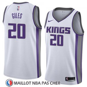 Maillot Sacramento Kings Harry Giles No 20 Association 2018 Blanc
