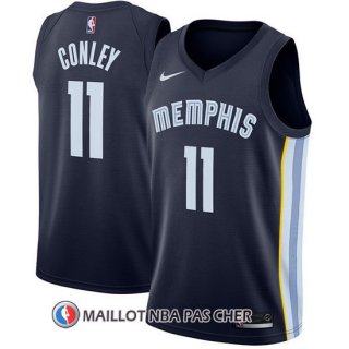 Maillot Memphis Grizzlies Mike Conley Jr. 2017-18 11 Bleu.