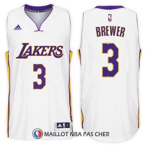 Maillot Los Angeles Lakers Corey Brewer Alternate 3 2017-18 Blanc