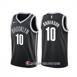 Maillot Brooklyn Nets Justin Anderson Icon Noir