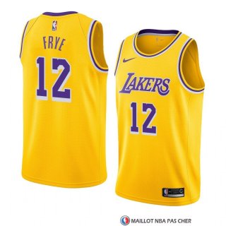 Maillot Los Angeles Lakers Channing Frye Icon 2018-19 Jaune