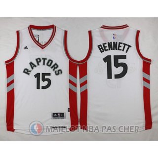 Maillot Toronto Raptors Bannett #15 Blanc