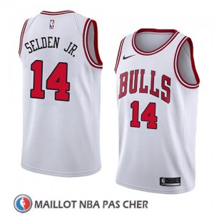 Maillot Chicago Bulls Wayne Selden Jr. Association 2018 Blanc