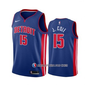 Maillot Detroit Pistons J. Cole Icon Bleu