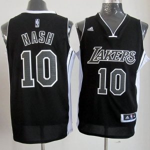 Maillot Steve Nash Los Angeles Lakers #10 Noir
