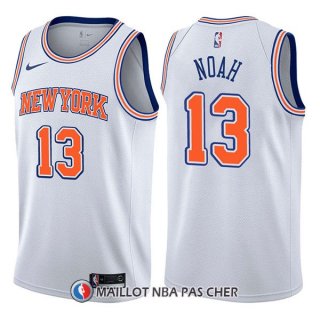 Maillot New York Knicks Joakim Noah Statement 13 2017-18 Blanc