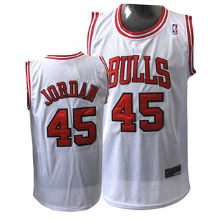 Maillot Chicago Bulls Jordan #45 Blanc