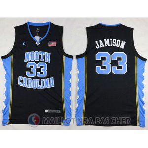Maillot NBA NCAA Jamison Norte Carolina Noir