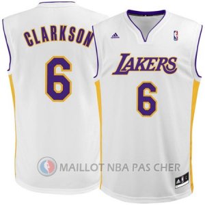 Maillot Los Angeles Lakers Clarkson #6 Blanc