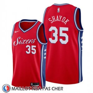 Maillot Philadelphia 76ers Marial Shayok Statement Rouge