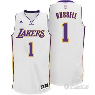 Maillot Los Angeles Lakers Russell #1 Blanc