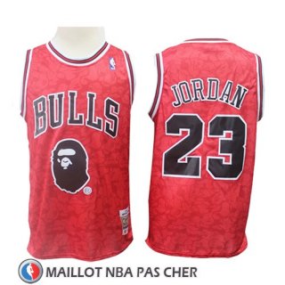 Maillot Chicago Bulls Michael Jordan Mitchell & Ness Rouge