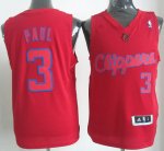 Maillot Paul Los Angeles Clippers #3 Rouge