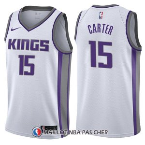 Maillot Sacramento Kings Vince Carter Association 15 2017-18 Blanc