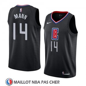 Maillot Los Angeles Clippers Terance Mann 2019 20 Statement 2019 Noir