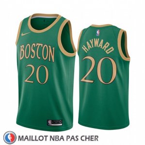 Maillot Boston Celtics Gordon Hayward Ville Vert