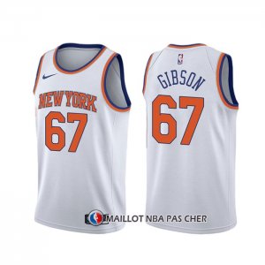 Maillot New York Knicks Taj Gibson Association Blanc